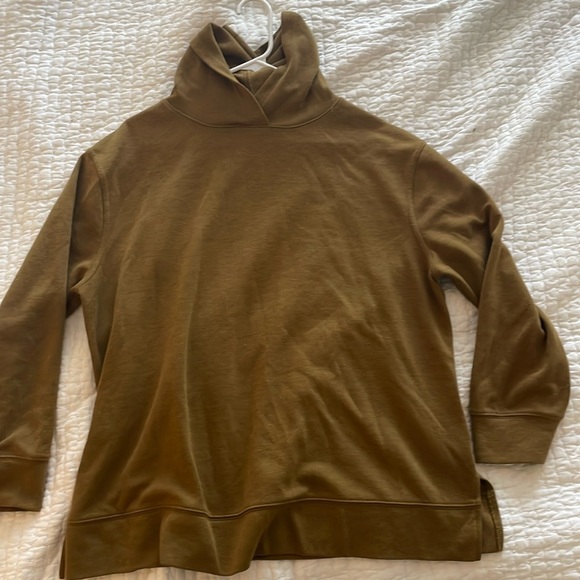 Golden Brown Long Hoodie - Picture 1 of 4